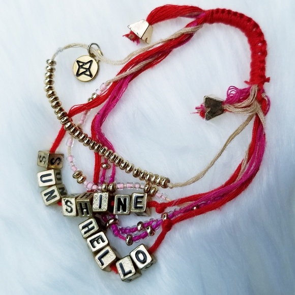BCBGeneration Phrase Red Thread Bracelet - Picture 1 of 2